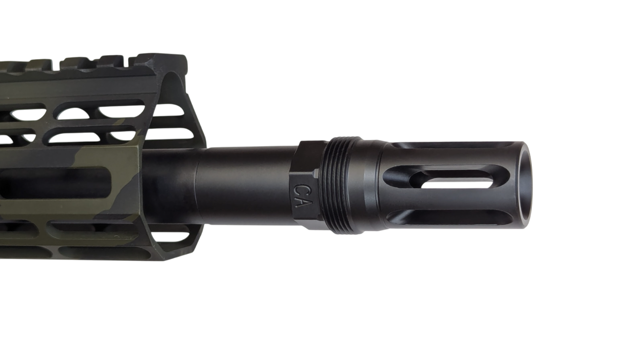 Comstock 13.7 P&W Extended Flash Hider (1/2-28) Plan-B Suppressor Mount - Image 3