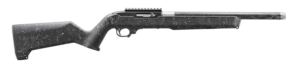 10/22 Carbon Fiber 22 LR Clear Satin Textured White Speckle Black Magpul MOE X-22