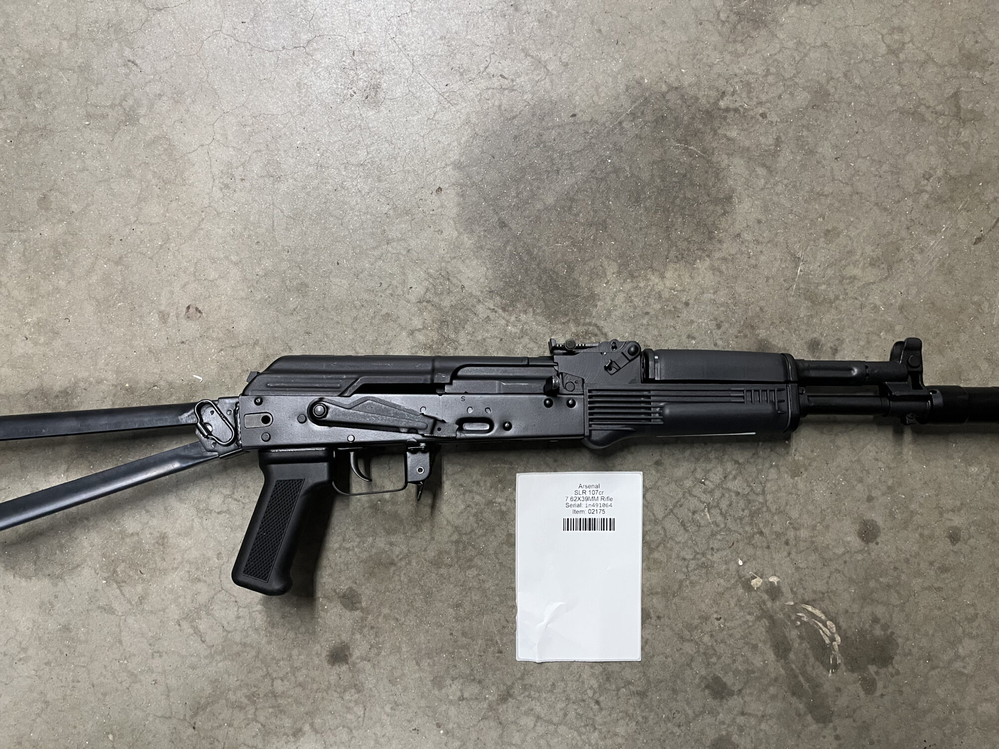 Used Arsenal SLR 107cr 7.62X39MM Rifle