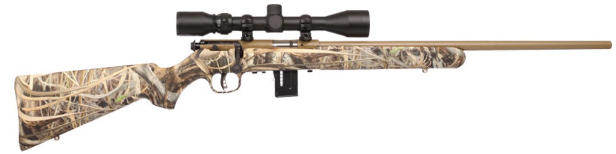 93 XP .22 Mag 21" 3-9x40 Scope Camo/Syn AT 5-rd - 