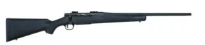 MOSSBERG PATRIOT RIB 6.5 CREEDMOOR 22" FLT BBL ADJ TRIG (LBA) 5RD BM BLK SYN STK