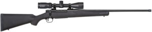 Mossberg 28125 Patriot  7mm Rem Mag 3+1 24" Black Right Hand with Vortex Crossfire II 3-9x40mm Scope