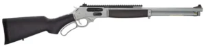 HENRY ALL WEATHER LG LOOP SIDE GATE LEVER RIFLE RIL 45-70 18.43 IN BBL CPSTEEL/HWOOD W PIC RAIL4 RD