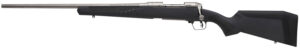 Savage Arms 57089 110 Storm Full Size 308 Win 4+1 22" Matte Button-Rifled Barrel, Matte Drilled & Tapped Stainless Steel Receiver, AccuStock Matte Gray Synthetic Stock, Left Hand