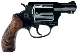 HERITAGE ROSCOE 38SPL 3IN BARREL 5RD BLACK USF GRP USA FLAG GRIP HR38B3-US1