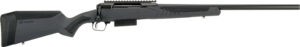SAVAGE 220 SLUG 20GA W/RAIL - 22" MATTE/ACCUFIT GREY SYN