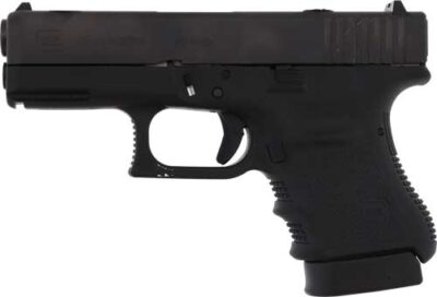GLOCK 36 45ACP FS 6-SHOT - BLACK REBUILT - Image 2