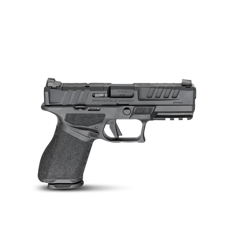 Springfield Echelon 4.0C White-Dot Handgun 9mm Luger 15(1)&18(1) Magazines 4" Barrel Black Frame