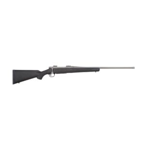 Mossberg Patriot Stainless Cerakote Rife 7mm PRC 3rd Capacity 24'' Threaded Barrel Black Synthetic Stock