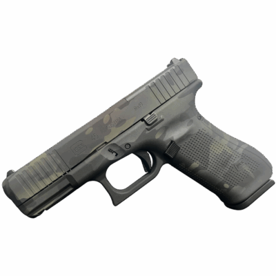 GLOCK 45 GEN 5 MOS BLACK MULTICAM FS 9MM PISTOL FXD 5.5lb 3-17RD MAGS