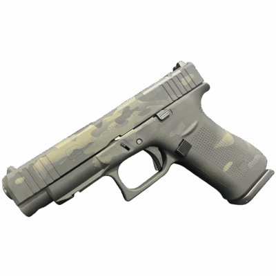 GLOCK 48 MOS BLACK MULTICAM 9MM PISTOL 4.01 FXD 5.5lb w/front rails 2-10RD  MAGS