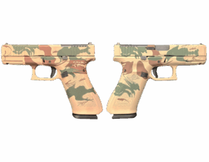 GLOCK 45 GEN 5 MOS RHODESIAN BRUSHSTROKE FS 9MM PISTOL FXD 5.5lb 3-17RD MAGS