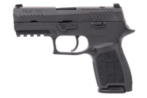 P320 Compact 9mm 3.9" Black (2) 15-rd