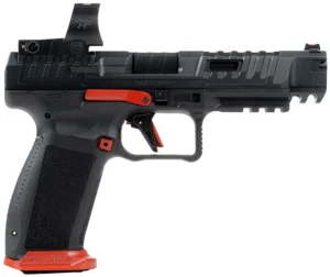 CANIK SFX RIVAL RED FULL SIZE 9MM PISTOL 5" MECANIK MO3 OPTIC,  18RD MAG