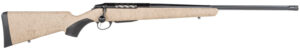 Tikka JRTXRT316 T3x Lite Full Size 308 Win 3+1 22.40" Black Fluted Threaded Barrel, Drilled & Tapped Steel Receiver, Black Webbed Tan Roughtech Synthetic Stock, Black Interchangeable Backstrap Grip