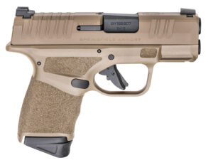 Springfield Armory HC9319F Hellcat  Micro-Compact Frame 9mm Luger 13+1/11+1 3" Melonite Steel Barrel, Flat Dark Earth Cerakote Serrated Steel Slide, Flat Dark Earth Polymer Frame w/Picatinny Rail