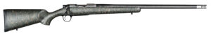 Christensen Arms CA10299414413 Ridgeline  308 Win 4+1 24" Carbon Fiber/Threaded Barrel, Natural Stainless, Green with Black/Tan Webbing Stock