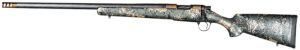 Christensen Arms 8010621300 Ridgeline FFT 300 Win Mag 3+1 22" Carbon Fiber/Threaded Barrel, Burnt Bronze Cerakote, Green with Black/Tan Accents Stock, Left Hand