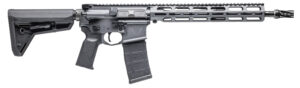 Vktr Industries V31100916622 VK-1PW  5.56 13.70" Sniper Gray Cerakote Low Profile M-LOK Handguard Magpul SL Black Magpul K2 Grip