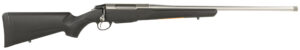 Tikka JRTXB32022MT T3 Lite Full Size 30-06 Springfield 3+1 22.40" Stainless Threaded Barrel, Drilled & Tapped Stainless Steel Receiver, Fixed Black Synthetic Stock, Right Hand