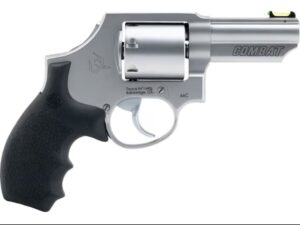 Taurus 66C Revolver - Stainless Steel | 357 MAG | 3" | 7RD | HOGUE GRIPS
