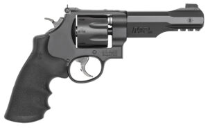 Smith & Wesson 170292 M&P Performance Center R8 357 Mag Or 38 S&W Spl +P 5" Black Barrel With Picatinny Acc. Rail, 8rd Black Cylinder, Black  Scandium Alloy N-Frame, Synthetic Grip