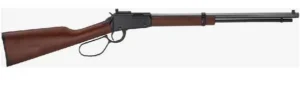 HENRY SMALL GAME LG LOOP LEVER ACTION RIFLE RIL 22 S/L/LR 20 IN OCT BBL BLUE/ WALNUT 16 RD