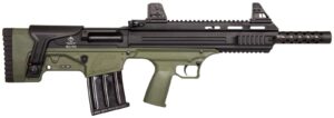 ATI BULLDOG SGA 20GA 18.5IN BBL BULLPUP SHOTGUN BLACK/GREEN 5 RND MAGAZINE
