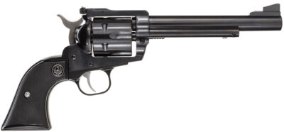 Ruger 0406 Blackhawk  41 Rem Mag 6 Shot, 6.50" Blued Steel Barrel, Blued Cylinder, Blued Steel Frame, Black Checkered Rubber Grip, Exposed Hammer