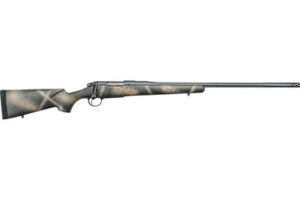 Bergara BPR33-300WM Premier Highlander .300 Win Mag 24" 3+1 Sniper Grey Cerakote/Woodland Camo