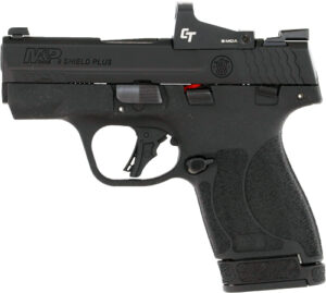 S&W M&P9 SHIELD PLUS BUNDLE - CT OPTIC NIGHT SIGHT 13/10 MAG