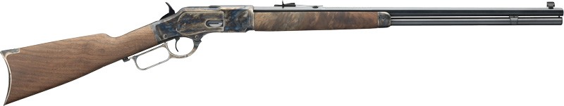 WINCHESTER 1873 SPORTER 45LC - OCTAGON/BLUED 24" CASE COLORED