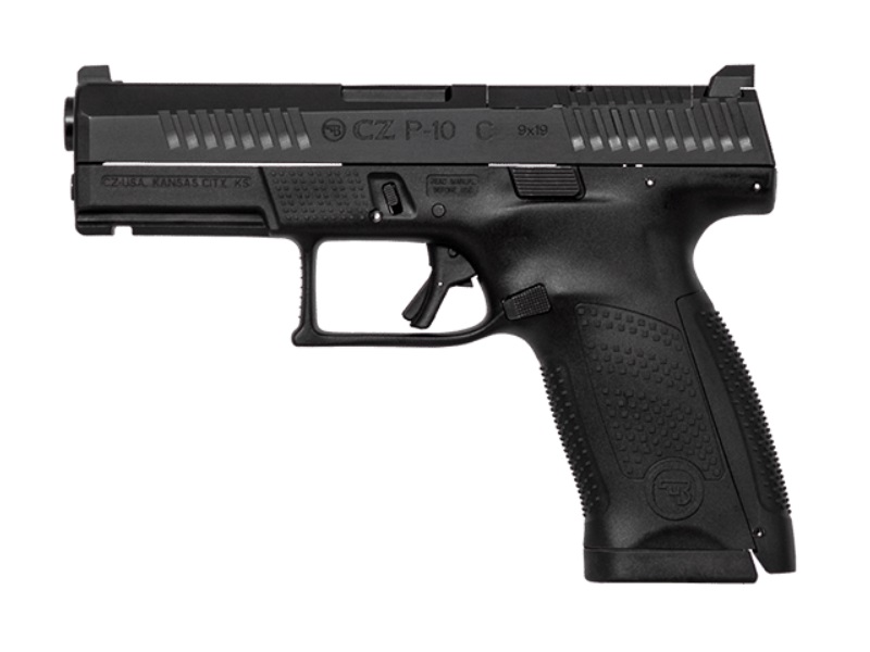 CZ P-10 C 9MM BLACK 10+1 4" OR