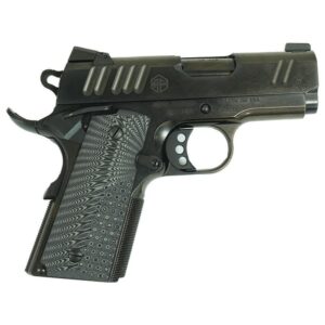 Alpha Foxtrot AF1911 70 Series Handgun .45 ACP 7rd Magazine 3.25" Barrel Black Novak Sights Polished DLC Finish