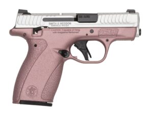 SMITH & WESSON M&P BODYGUARD 2.0 THUMB SAFETY BLUSH/SILVER 380AUTO 2.75IN 1-10RND 1-12RND 14615