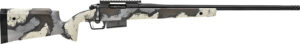 Springfield Armory BAW92465PRCD Model 2020 Waypoint 6.5 PRC 3+1 24" Graphite Black Cerakote Fluted Barrel & Picatinny Rail Stainless Steel Receiver, Ridgeline Camo Fixed Carbon Fiber Stock