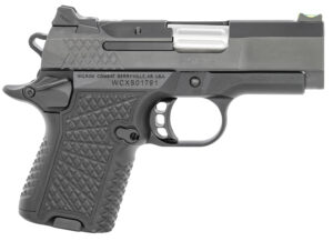 Wilson Combat SFX9SC3A SFX9 Sub-Compact 9mm Luger 10+1 15+1 3.25" Stainless Steel Barrel, Black DLC Serrated Stainless Steel Slide, Black Aluminum Frame w/Beavertail
