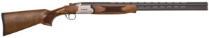 Mossberg 75490 Gold Reserve  16 Gauge Break Open 3" 2rd 30" Matte Blued Vent Rib Barrel, Polished Silver w/Gold Inlay Receiver, Fixed Satin Black Walnut Stock, 5 Standard Chokes