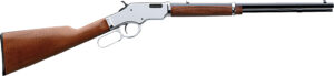 Taylors & Company 550223 Uberti Scout 22 LR Caliber with 14+1 Capacity, 19" Blued Barrel, Chrome-Plated Metal Finish & Walnut Stock Right Hand (Full Size)
