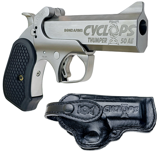 BOND CYCLOPS 50AE PACK WITH HOLSTER 4.25 SS