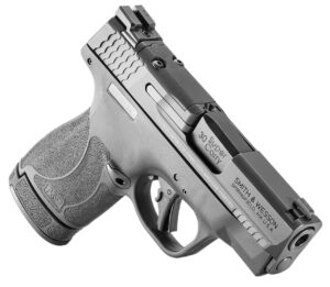 Smith & Wesson 13473 M&P Shield Plus Optic Ready 30 Super Carry 3.10" Barrel 13+1 Or 16+1, Black Polymer Frame & Grip, Optic Cut Armornite Stainless Steel Slide, Tritium Night Sights, Manual Safety