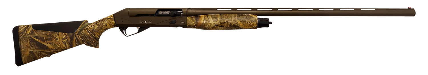 T R Imports FOR1228MAX5BRNZ Foris 12 Gauge 3.5" 3+1 28", Burnt Bronze Cerakote Barrel/Rec, Realtree Max-5 Furniture, Oversized Controls, Fiber Optic Sight, 5 Chokes & Hard Case Included