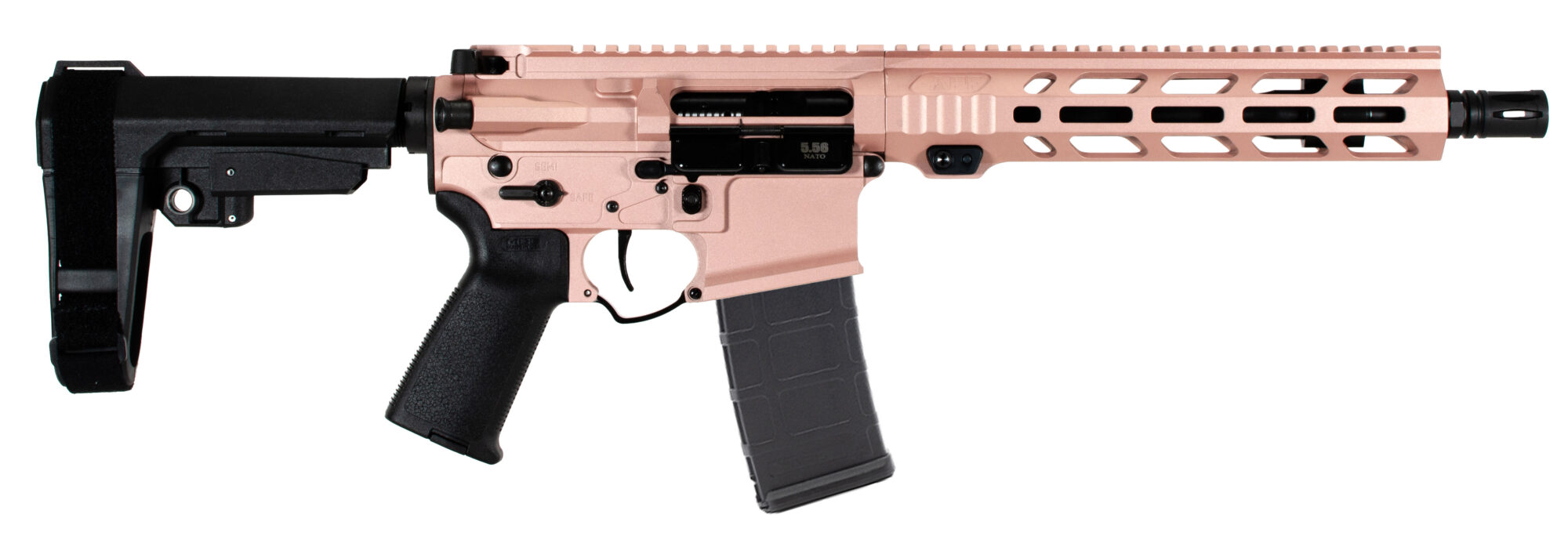 APF 5.56 PISTOL 2.0 10.5 ROSE GOLD MLOK