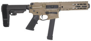 BRIGADE BM-9 9MM 8.5 FDE SBA3 MLOK MINI CAN