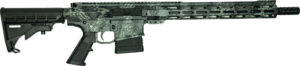 GLFA AR10 RIFLE 308 BUNDLE 16" - W/ 5 KNIVES LICHEN GREY