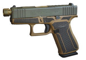 GLK SHARK COAST TACTICAL 43X MOS 9MM HLT GOLD