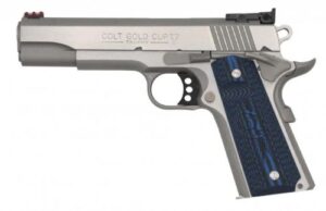 COLT GOLD CUP LITE 38 SUPER - BLUED STAINLESS G10 GRIPS