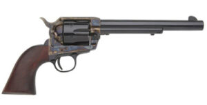 Pietta HF357CHS712NM 1873 Great Western II "Californian" .357 Magnum 6 Rounds 7.50" Case Hardened Steel/Walnut Grip