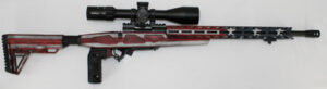 Howa HCRA70620USAMDT M1500 Mini Chassis 6.5 Grendel 20" 10+1 USA Flag Cerakote W/ 4-16x50 Scope, 2 Grips, Bipod