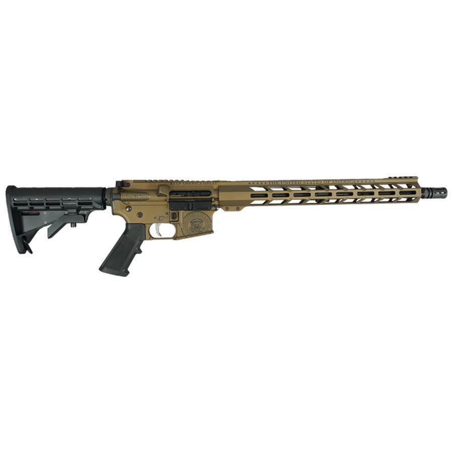 Anderson AM15 Utility Trump "Commander-in-Chief" Bronze Rifle 5.56mm 30rd Magazine 16" Barrel w/15" M-LOK Handguard